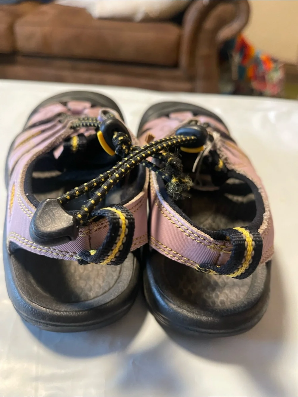 KEEN Newport H2 Water Shoes Breathable Light Purple Hiking Sandals Youth 12.5